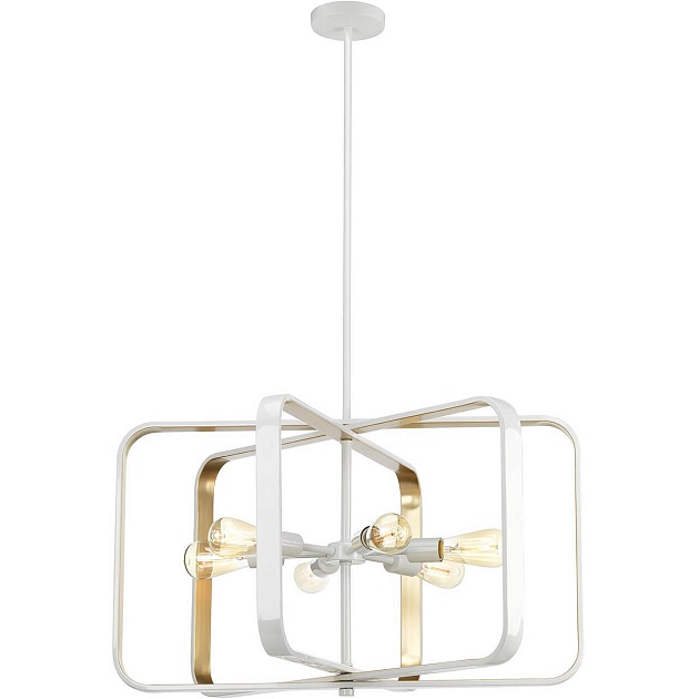 Подвесная люстра Toplight Lois TL1177H-06WH Фото № 