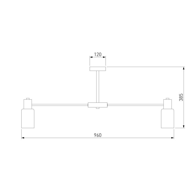 Потолочная люстра Eurosvet Vegga 70160/12 хром Фото № 2