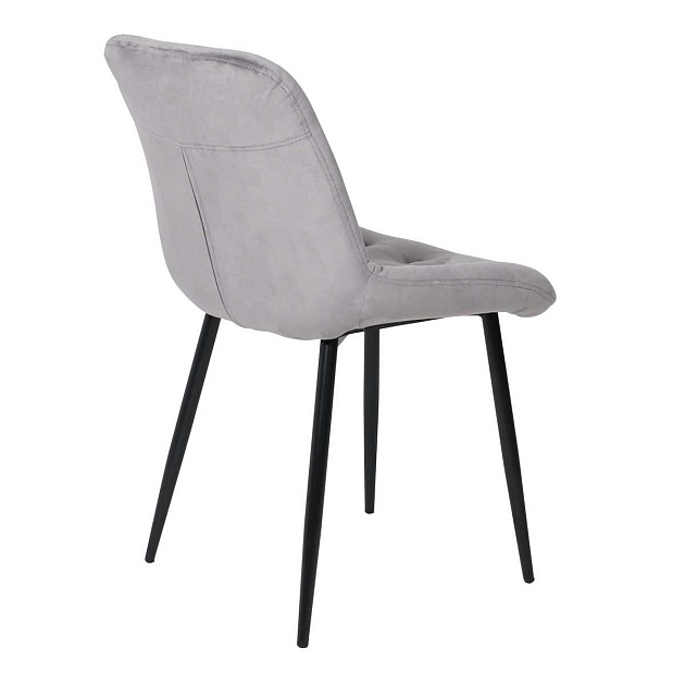 Кухонный стул AksHome Asrta светло-серый, велюр 70486 Фото № 8