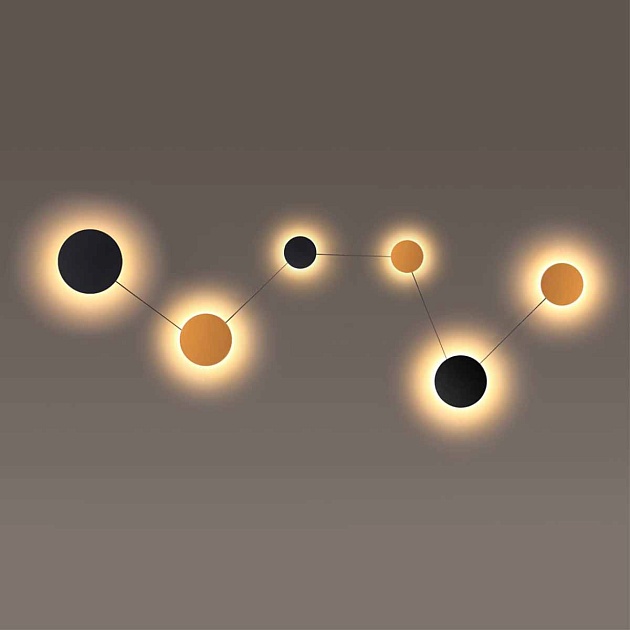 Настенный светодиодный светильник Odeon Light Hightech Galaxy 4211/51WL изображение 2 Настенный светодиодный светильник Odeon Light Hightech Galaxy 4211/51WL Фото № 2