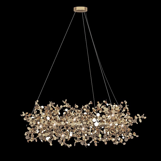 Подвесная люстра Loft IT Spark 10101/600 Gold Фото № 2