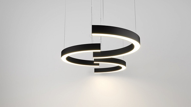 Подвесной светодиодный светильник Siled Nimbus-Half 7370842 Фото № 2