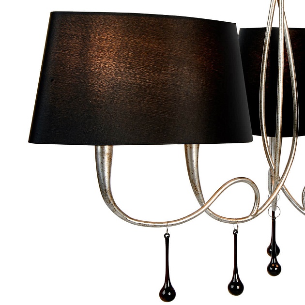 Подвесная люстра Mantra Paola Painted Silver 3530 Фото № 7