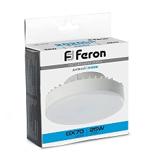 Лампа светодиодная Feron LB-474 GX70 25W 6400K 38270 4