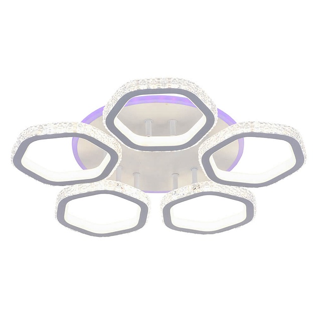 Потолочная светодиодная люстра Profit Light 8046/5 WHT Фото № 3