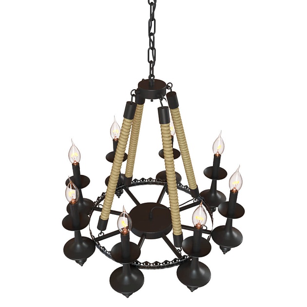 Подвесная люстра Loft IT Castle Loft1862-8 изображение 5 Подвесная люстра Loft IT Castle Loft1862-8 Фото № 5