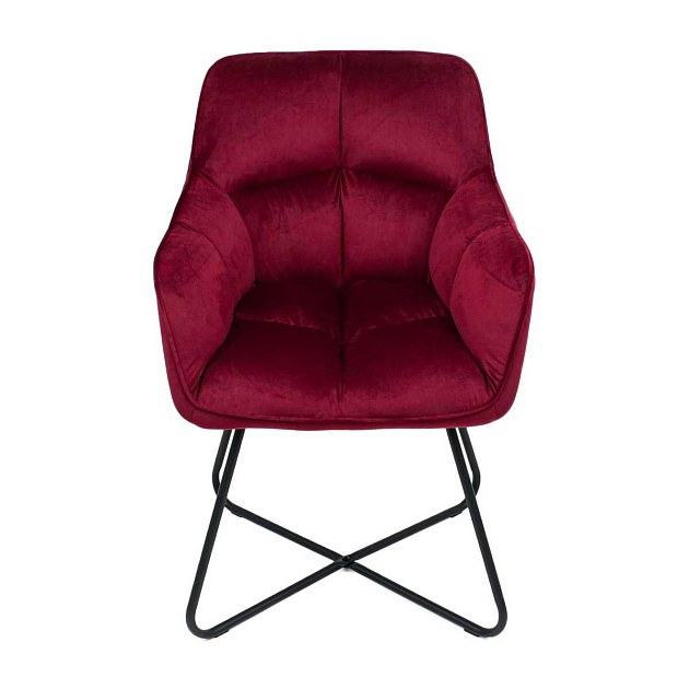 Кресло AksHome Florida бордовый, велюр 81449 Фото № 4
