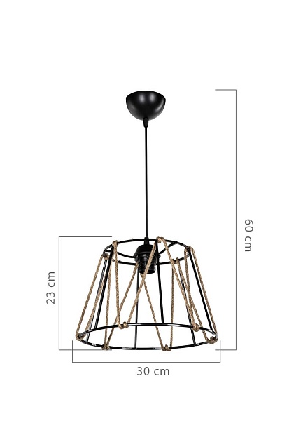 Подвесной светильник Toplight Georgiana TL1607H-01BK Фото № 4