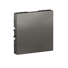 Заглушка Systeme Electric AtlasDesign сталь ATN000909