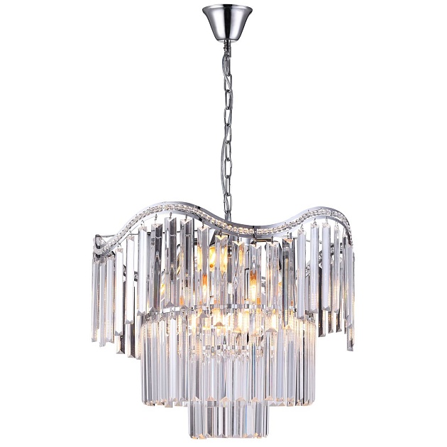 Подвесная люстра Natali Kovaltseva Angel 81429/6C Chrome изображение Подвесная люстра Natali Kovaltseva Angel 81429/6C Chrome Фото №