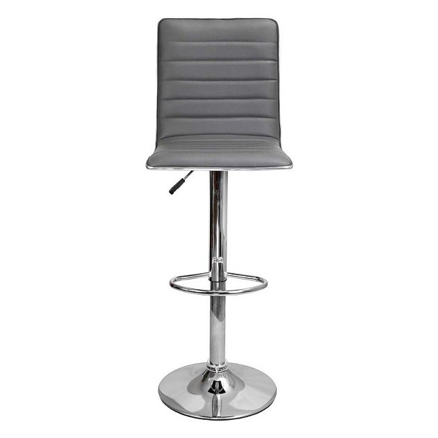 Барный стул AksHome Capri серый, экокожа 65597 Фото № 4