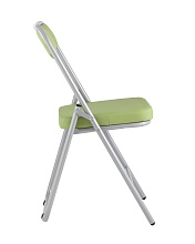 Складной стул Stool Group Джонни экокожа салатовый каркас металлик fb-jonny-eco-19 3