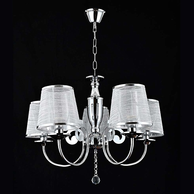 Подвесная люстра ЭкономСвет 13151/5CR WCL изображение Подвесная люстра ЭкономСвет 13151/5CR WCL Фото №