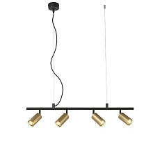 Подвесная люстра Crystal Lux CLT 015C4 L800 BL-GO 3