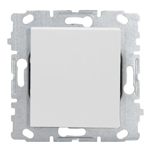 Выключатель одноклавишный Vesta-Electric Roma белый FVK000101BEL изображение Выключатель одноклавишный Vesta-Electric Roma белый FVK000101BEL Фото №