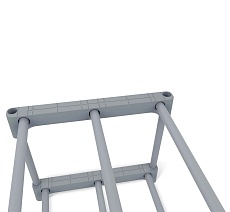 Обувница Sheffilton SHT-SR3-P серый/темно-серый 7535631501 2