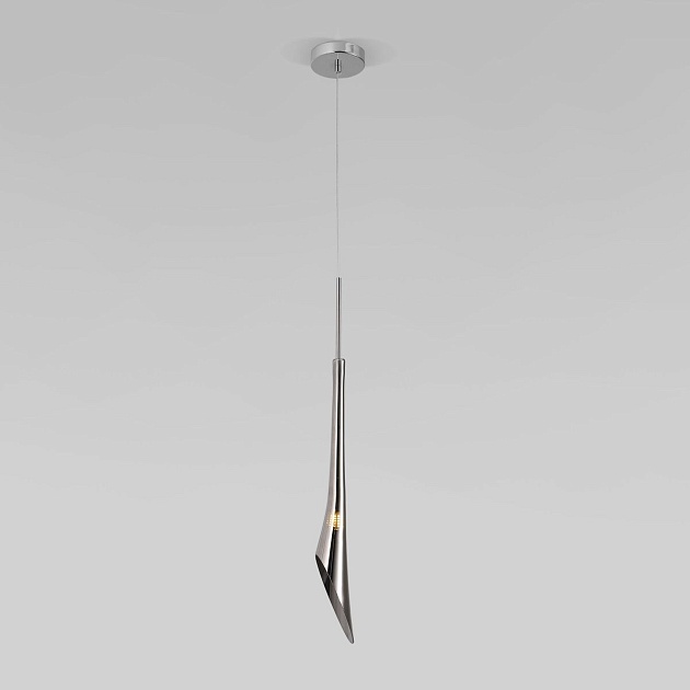 Подвесной светильник Eurosvet Folio 50224/1 дымчатый изображение Подвесной светильник Eurosvet Folio 50224/1 дымчатый Фото №