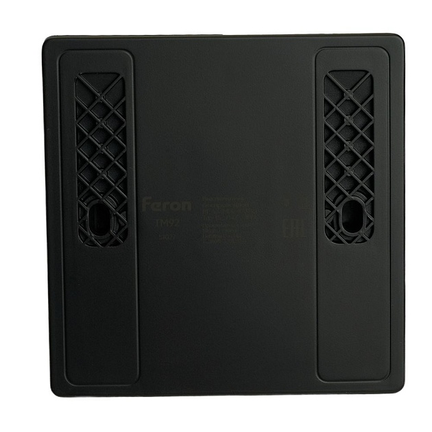 Выключатель двухклавишный беспроводной Feron Smart черный TM92 51027 изображение 5 Выключатель двухклавишный беспроводной Feron Smart черный TM92 51027 Фото № 5