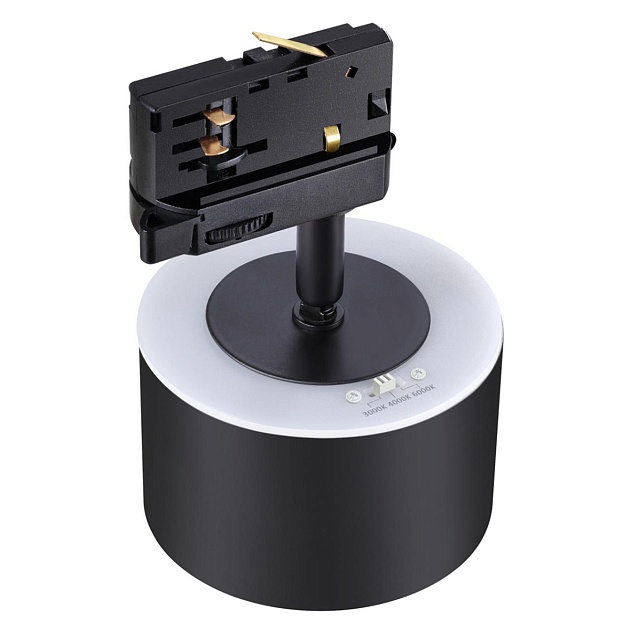 Трековый трехфазный светодиодный светильник Novotech Port Giro 358977 Фото № 3