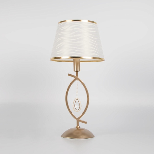 Настольная лампа Eurosvet 01066/1 перламутровое золото Фото № 4