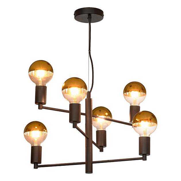 Подвесная люстра Lussole Lgo HURON LSP-8156-G Фото № 