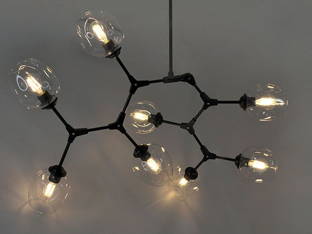 Подвесная люстра Elvan LU-113/8-Е27-Bl Фото № 5