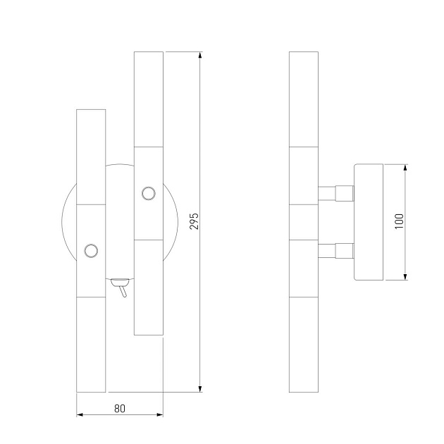 Бра Bogates Bastone 346/4 изображение 2 Бра Bogates Bastone 346/4 Фото № 2