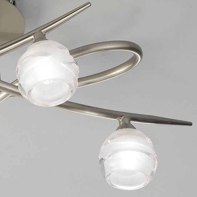 Потолочная люстра Mantra Loop Satin Nickel 1813 Фото № 4