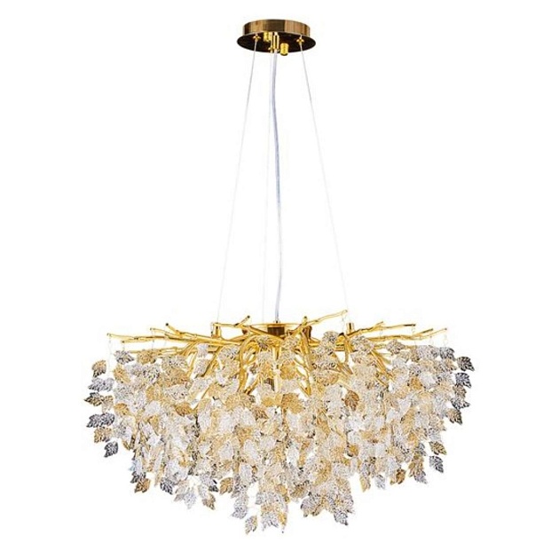 Подвесная люстра Divinare Salice 3136/01 SP-12 изображение Подвесная люстра Divinare Salice 3136/01 SP-12 Фото №