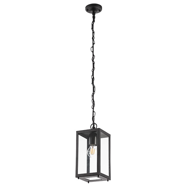 Уличный подвесной светильник Arte Lamp BELFAST A4569SO-1BK Фото № 