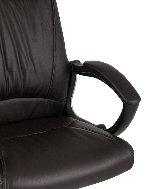 Кресло руководителя TopChairs Tower коричневое D-418 brown Фото № 5