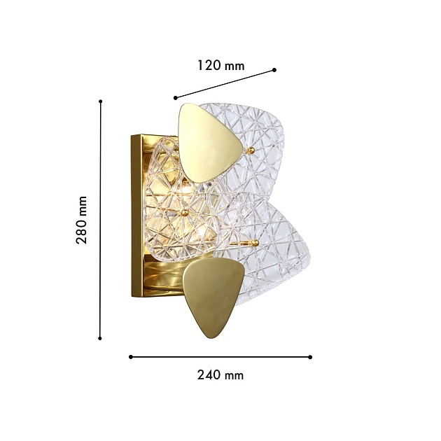 Бра F-Promo Krakle 4249-2W изображение 2 Бра F-Promo Krakle 4249-2W Фото № 2