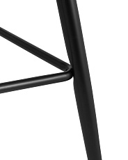 Барный стул Stool Group Флэш черный черные ножки FIYAN BLACK 3
