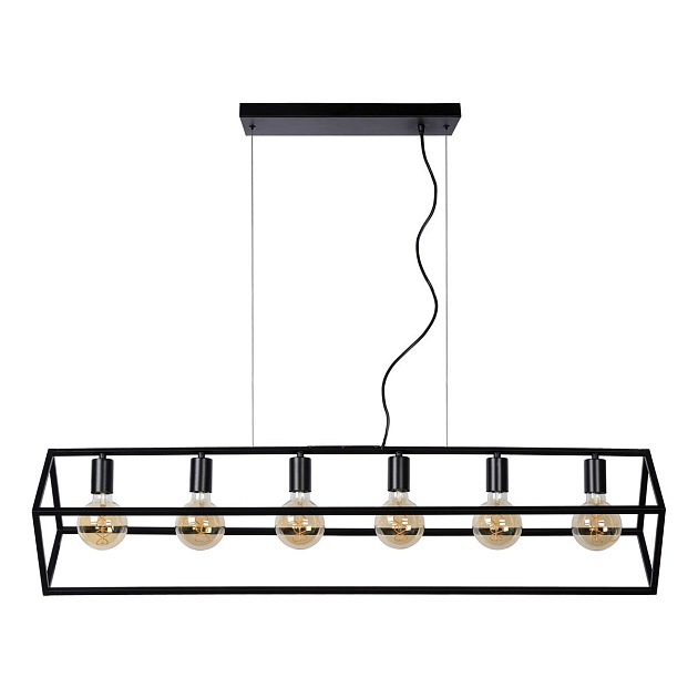 Подвесная люстра Lucide Fabian 00425/06/30 Фото № 