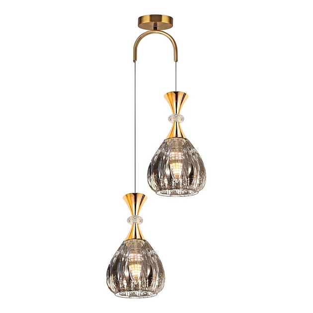 Подвесной светильник Reluce 09015-0.9-02 Smoke Фото № 