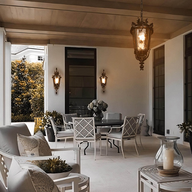 Уличный подвесной светильник Loft IT Verona 100003P Фото № 5