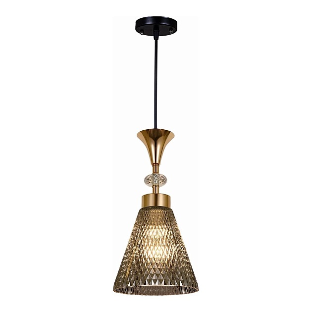 Подвесной светильник Reluce 02005-0.9-01 Smoke Фото № 