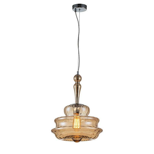 Подвесной светильник Indigo Frutto 11009/1P Amber V000126 Фото № 