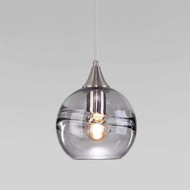 Подвесной светильник Eurosvet Lotus 50221/1 дымчатый Фото № 5