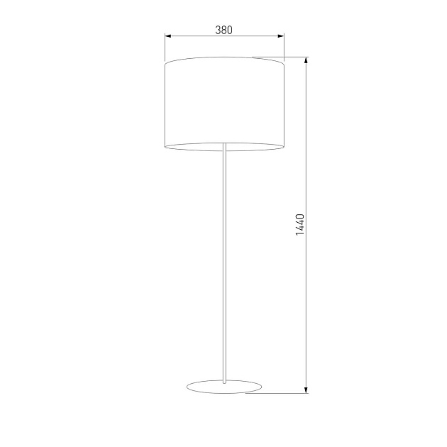 Торшер TK Lighting 5279 Tercino Blue Фото № 3