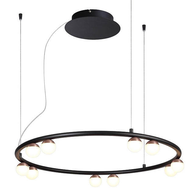 Подвесная светодиодная люстра Favourite Knopp 4320-10P Фото № 