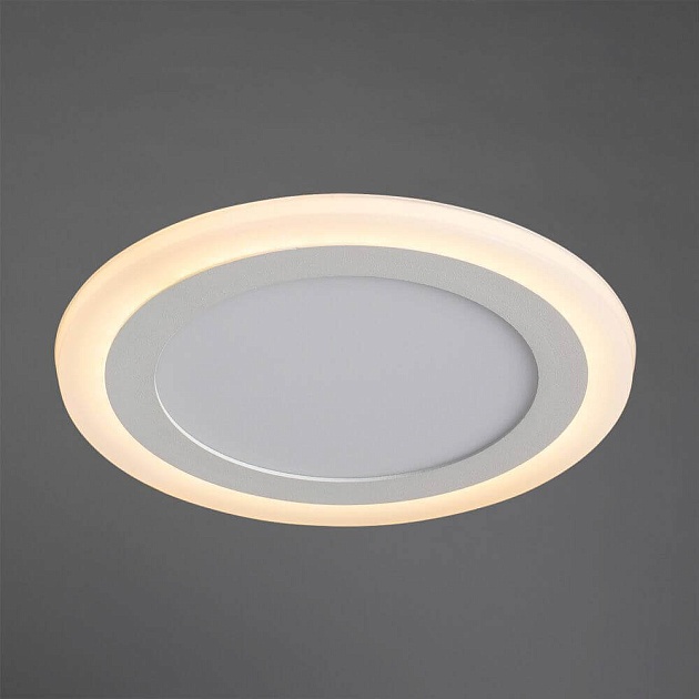 Встраиваемый светодиодный светильник Arte Lamp Rigel A7616PL-2WH Фото № 7