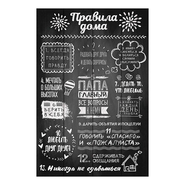 Доска декоративная Toplight 56х37см TL-W0002 изображение Доска декоративная Toplight 56х37см TL-W0002 Фото №