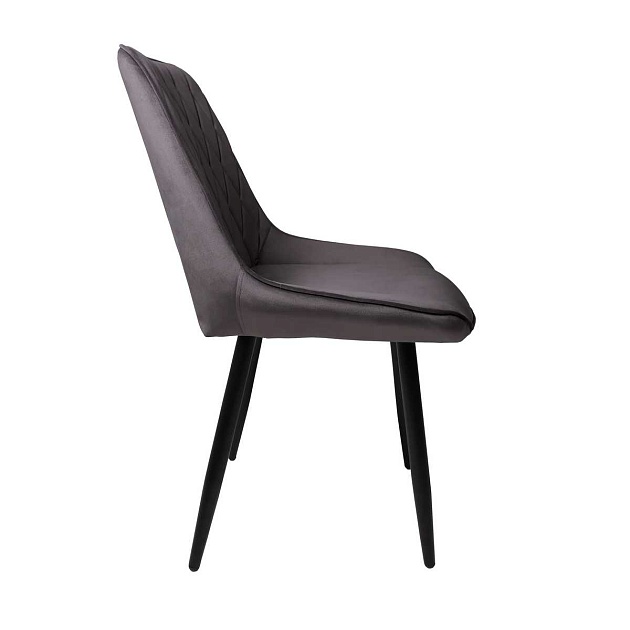 Кухонный стул AksHome Nika серый, велюр 72321 Фото № 5