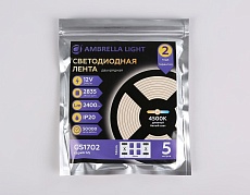 Светодиодная лента Ambrella Light 24W/m 240LED/m 2835SMD дневной белый 5M GS1702 3