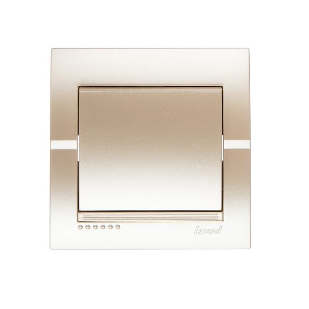 Выключатель Lezard Deriy белый жемчуг 702-3030-100 Фото № 