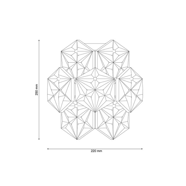 Настенный светильник Lucia Tucci Rumba W1070.2 Chrome Фото № 2
