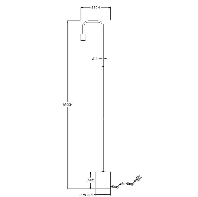 Торшер Lucide Lorin 45765/01/30 Фото № 3