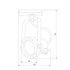 Трековый светильник TK Lighting 4065 Tracer 1