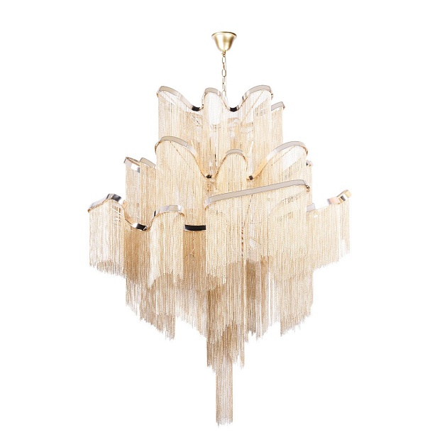 Подвесная люстра Loft IT Stream 10208/1000 Gold Фото № 